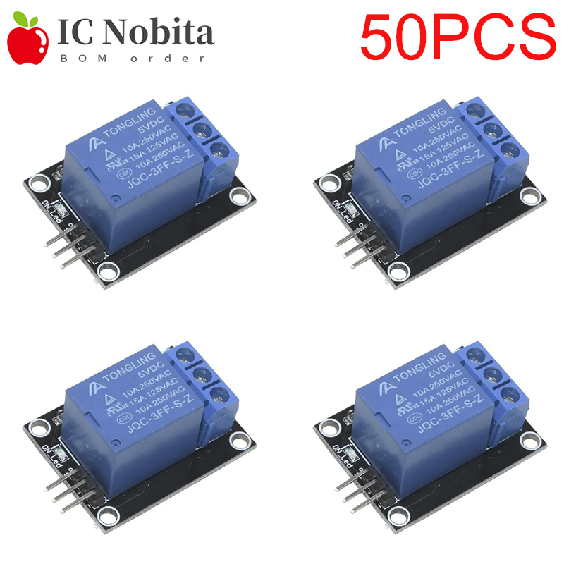 Home Automation Raspberry Pi - 50PCS KY-019 5V 1-Kanaals Relaismodule Opto-Geïsoleerd