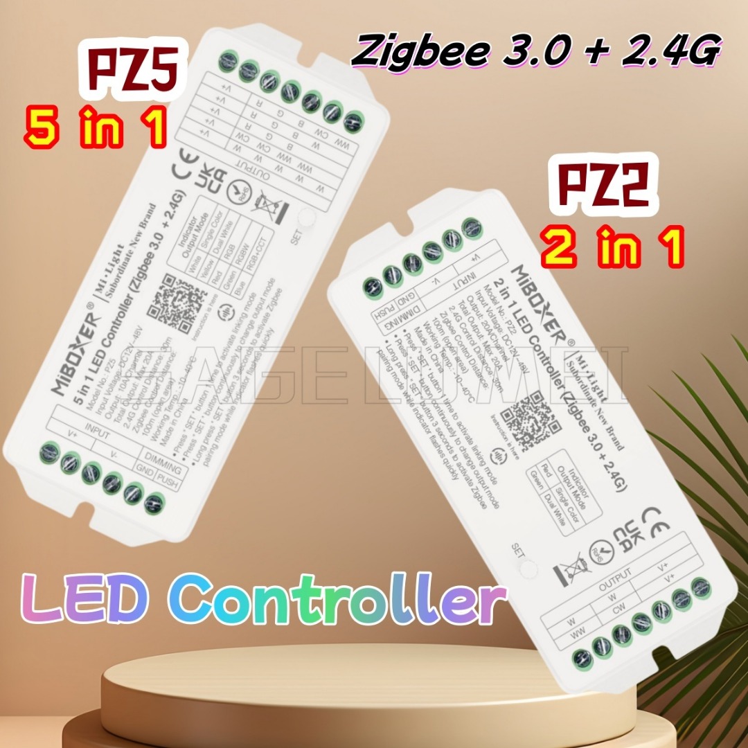 Zigbee Coordinator Stick - 2IN1-PZ2/ 5IN1-PZ5 Miboxer DC12 ~ 48