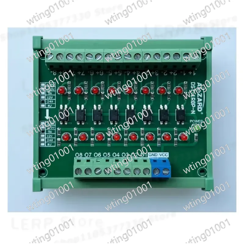 Level Shifter 3.3V - Voor 8 Kanaals Optocoupler Isolatie Board