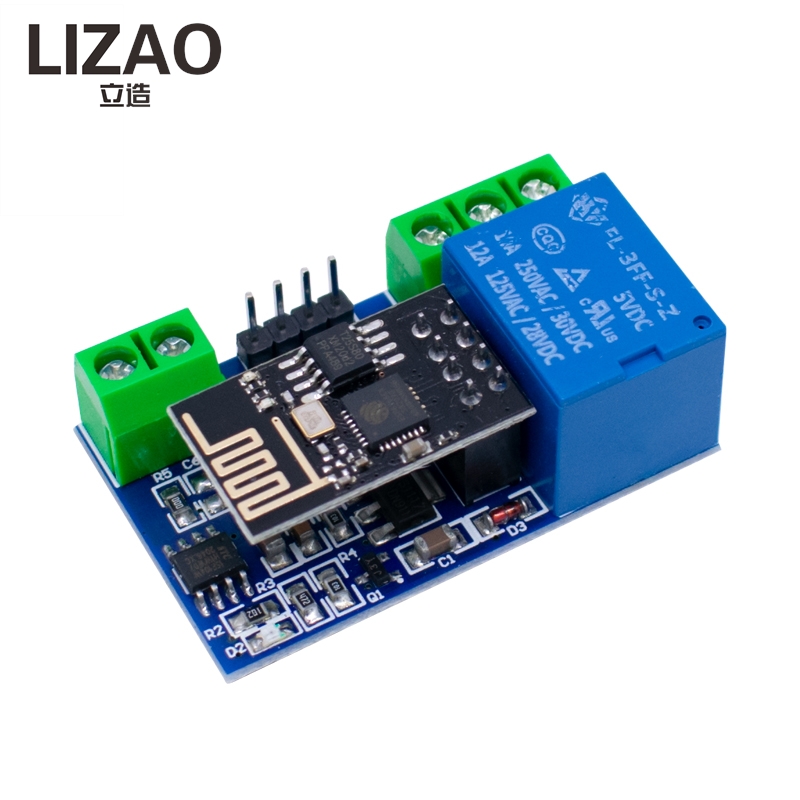 Home Automation With Arduino - LIZAO ESP8266 5V WiFi IoT-relaismodule Domotica