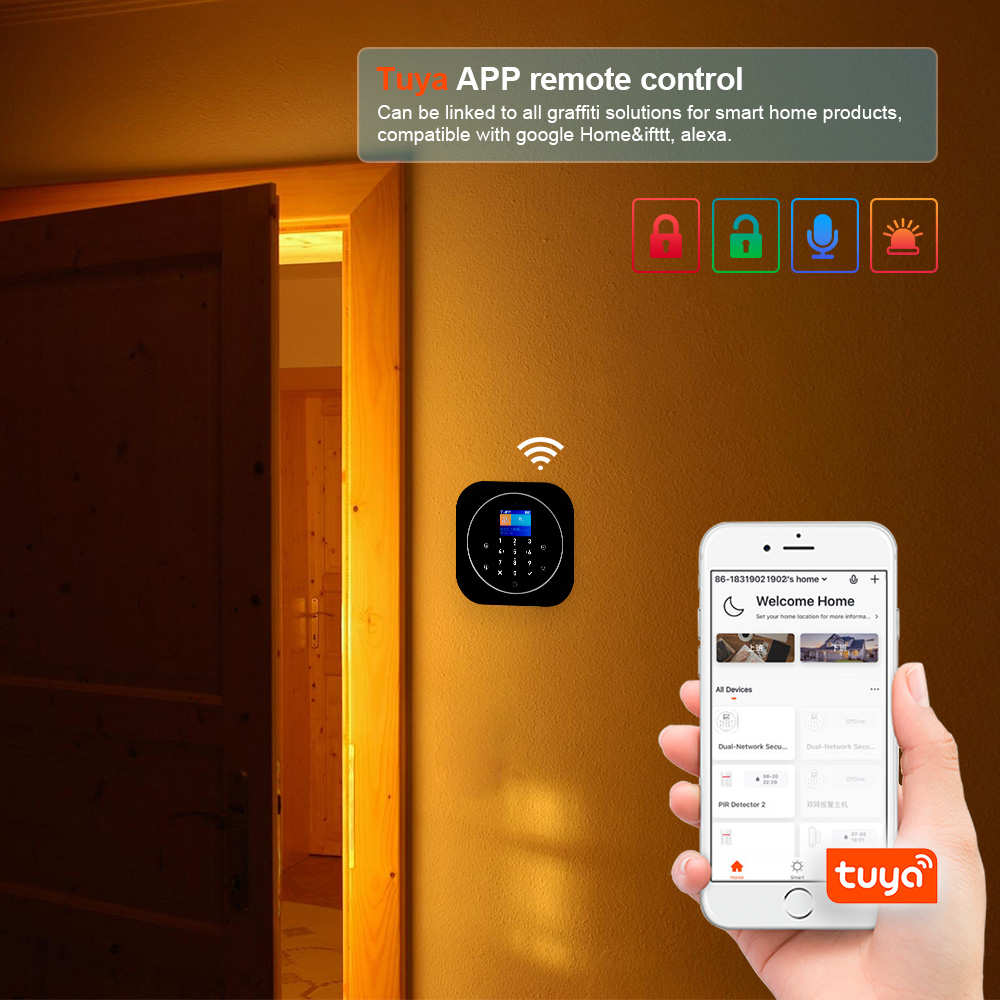 KERUI G12 2G Wifi Draadloos Al - Home Automation Diy recensie en prijs