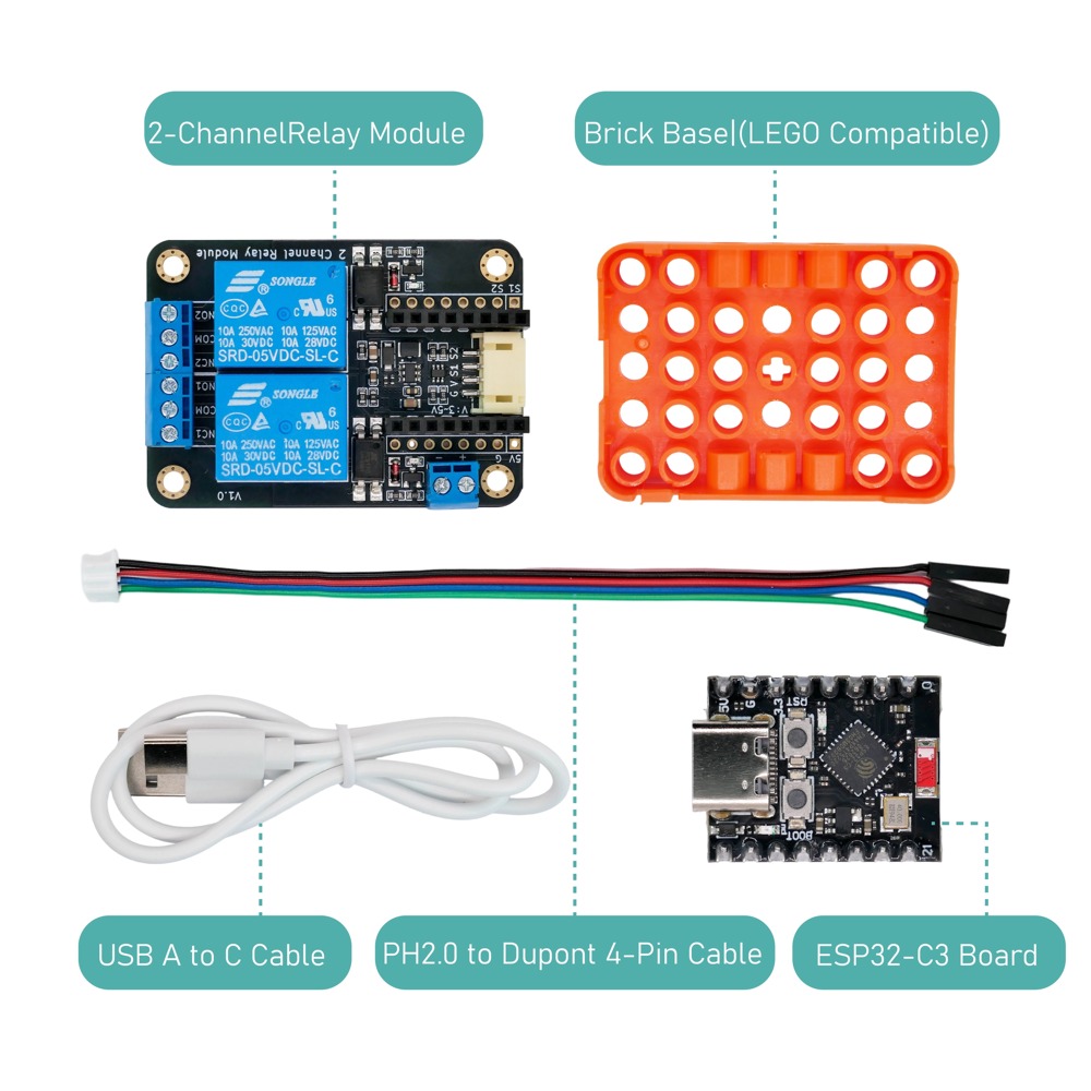 2CH Relaismodule DC5V Actieve  - Home Automation With Arduino recensie en prijs