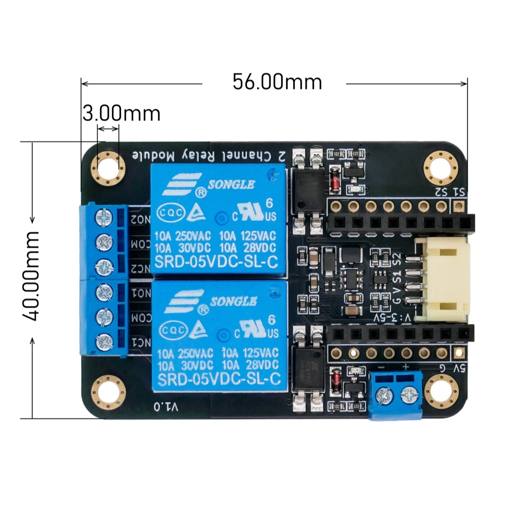 2CH Relaismodule DC5V Actieve  - Home Automation With Arduino recensie en prijs