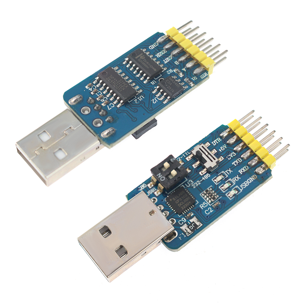 6 in 1 USB Seriële Adapter CP2 - Level Shifter 3.3V recensie en prijs