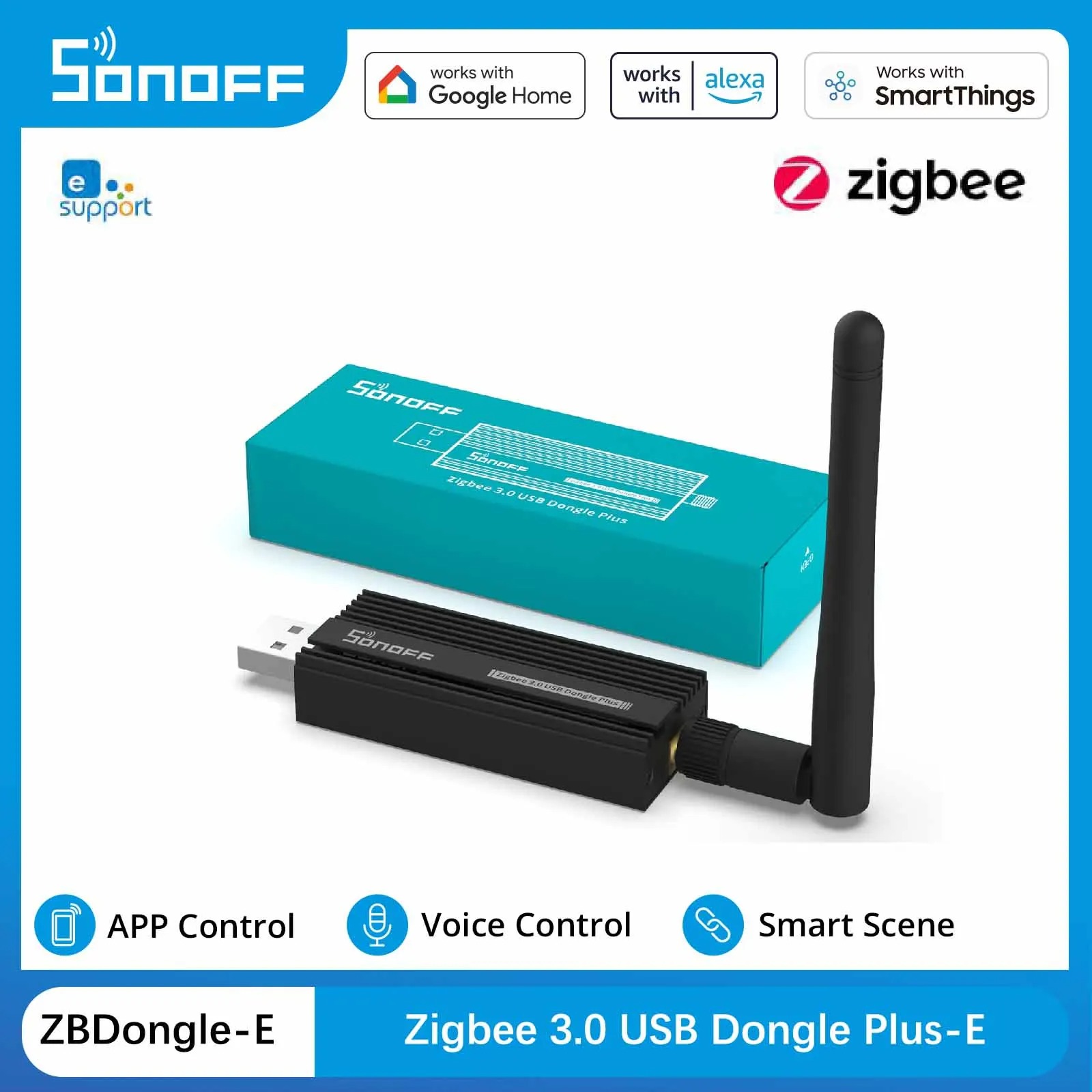 Sonoff Zigbee 3.0 USB Dongle P - Zigbee Coordinator Stick recensie en prijs