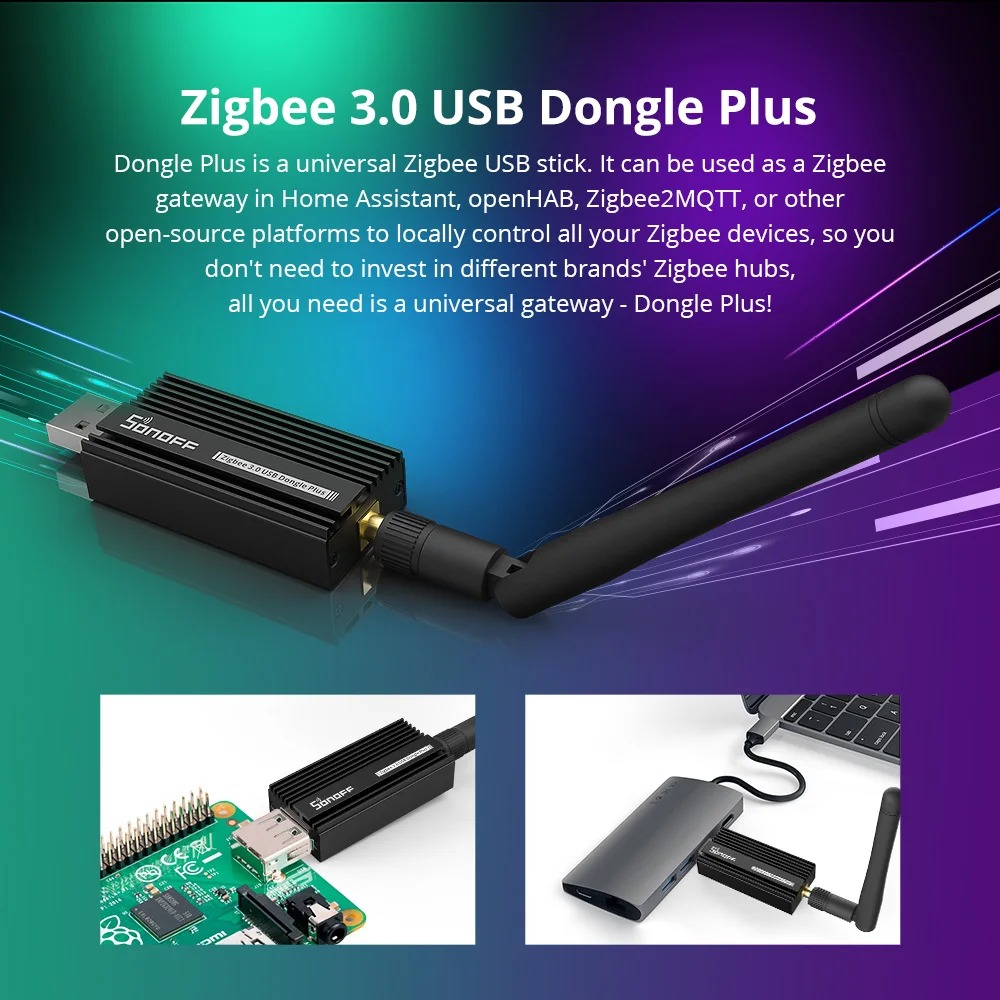 Sonoff Zigbee 3.0 USB Dongle P - Zigbee Coordinator Stick recensie en prijs