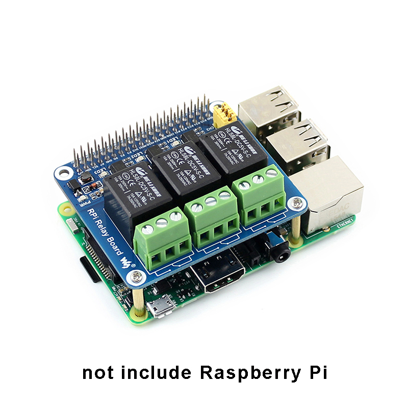 3 Kanaals Relais Uitbreidingsk - Home Automation Raspberry Pi recensie en prijs