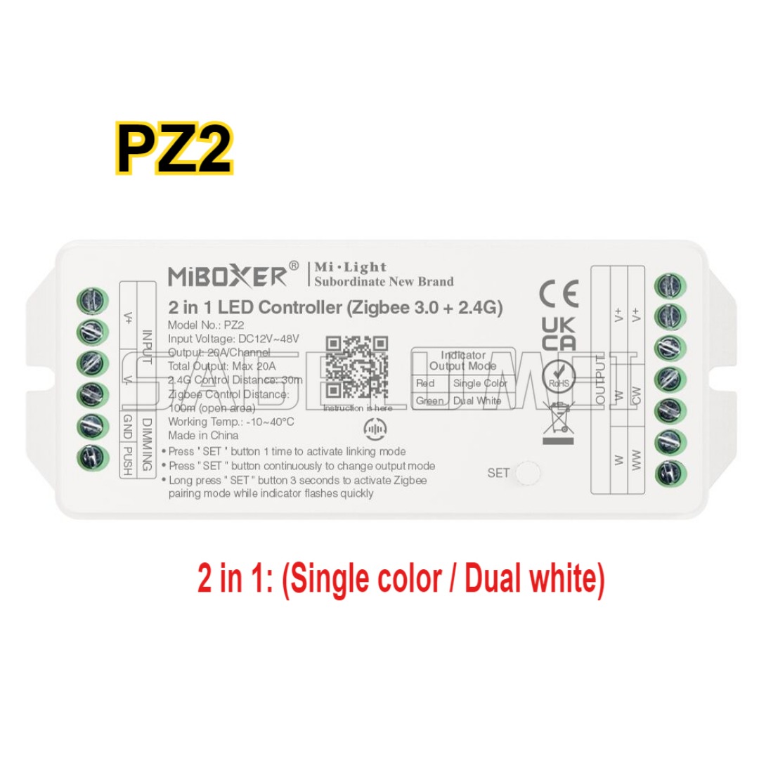 2IN1-PZ2/ 5IN1-PZ5 Miboxer DC1 - Zigbee Coordinator Stick recensie en prijs
