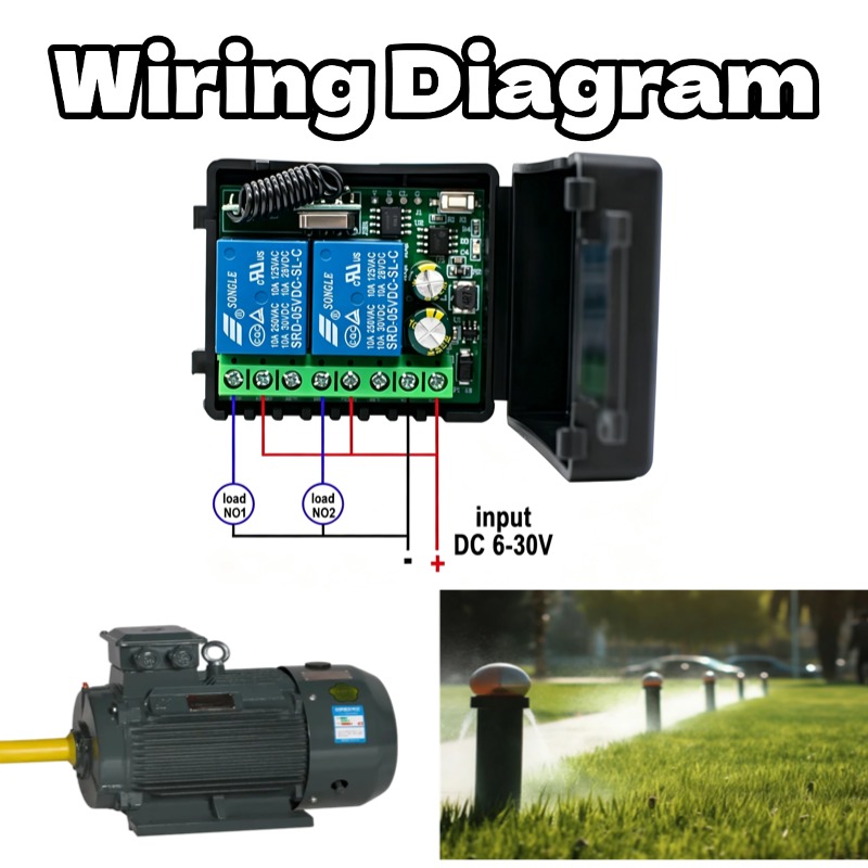 433.92Mhz DC 9-30V 12V 24V10A  - 433Mhz Receiver Module recensie en prijs