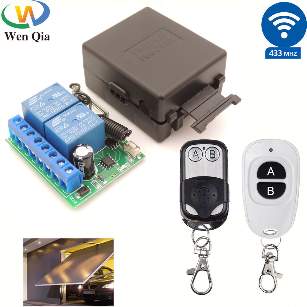 433MHz 12V Draadloze Garagedeu - 433Mhz Receiver Module recensie en prijs